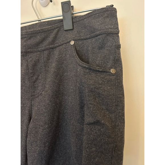 Women's Athleta Charcoal Gray Capri Pants M - Picture 2 of 7